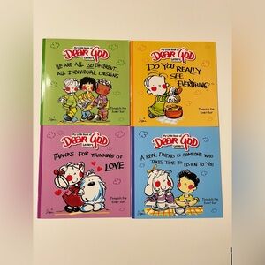 My Little Book of Dear God Letters, Thoughts for Every Day. Set of 4 Books- New